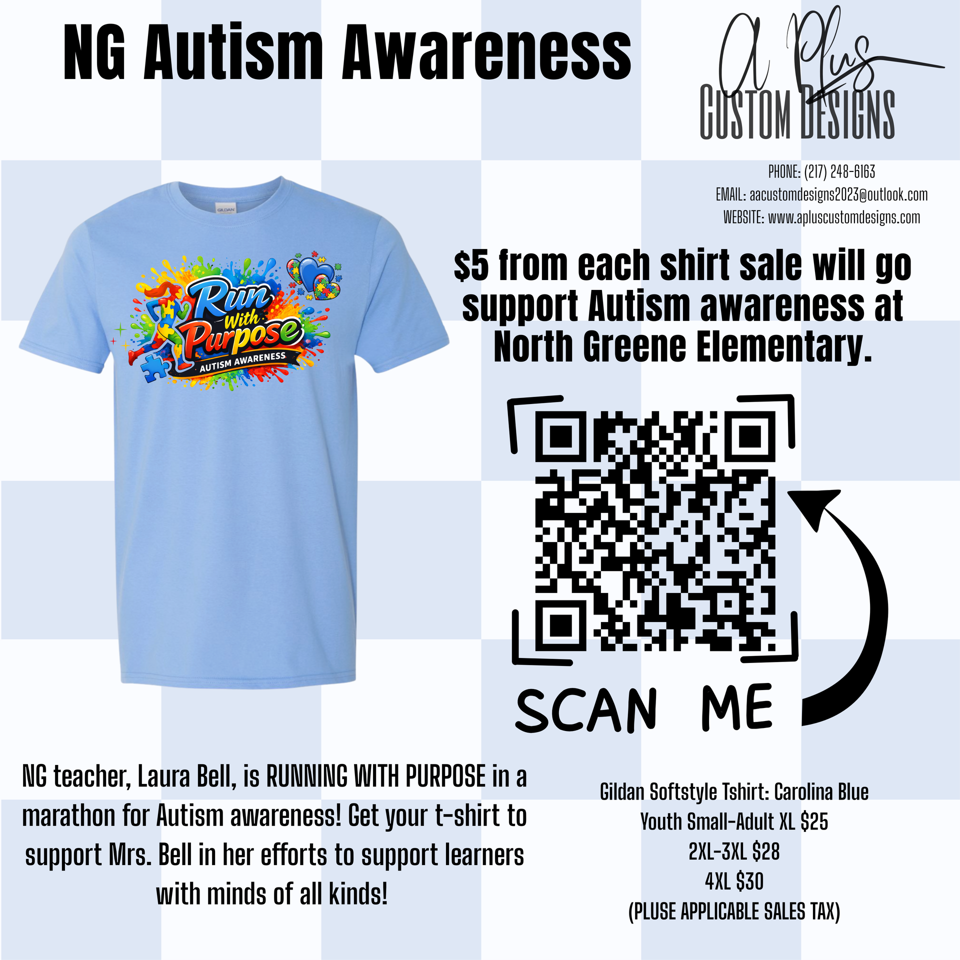 Autism Awareness T-Shirt – A Plus Custom Designs, LLC