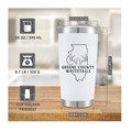 Greene Co. Whitetails White Tumbler