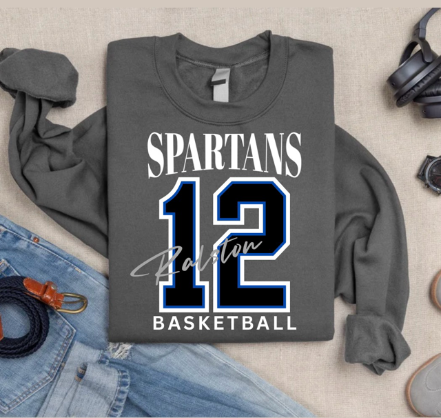 Spartans Basketball-Custom