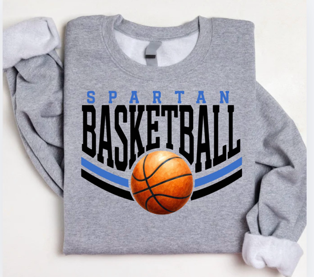 Blue/Black Spartan Basketball
