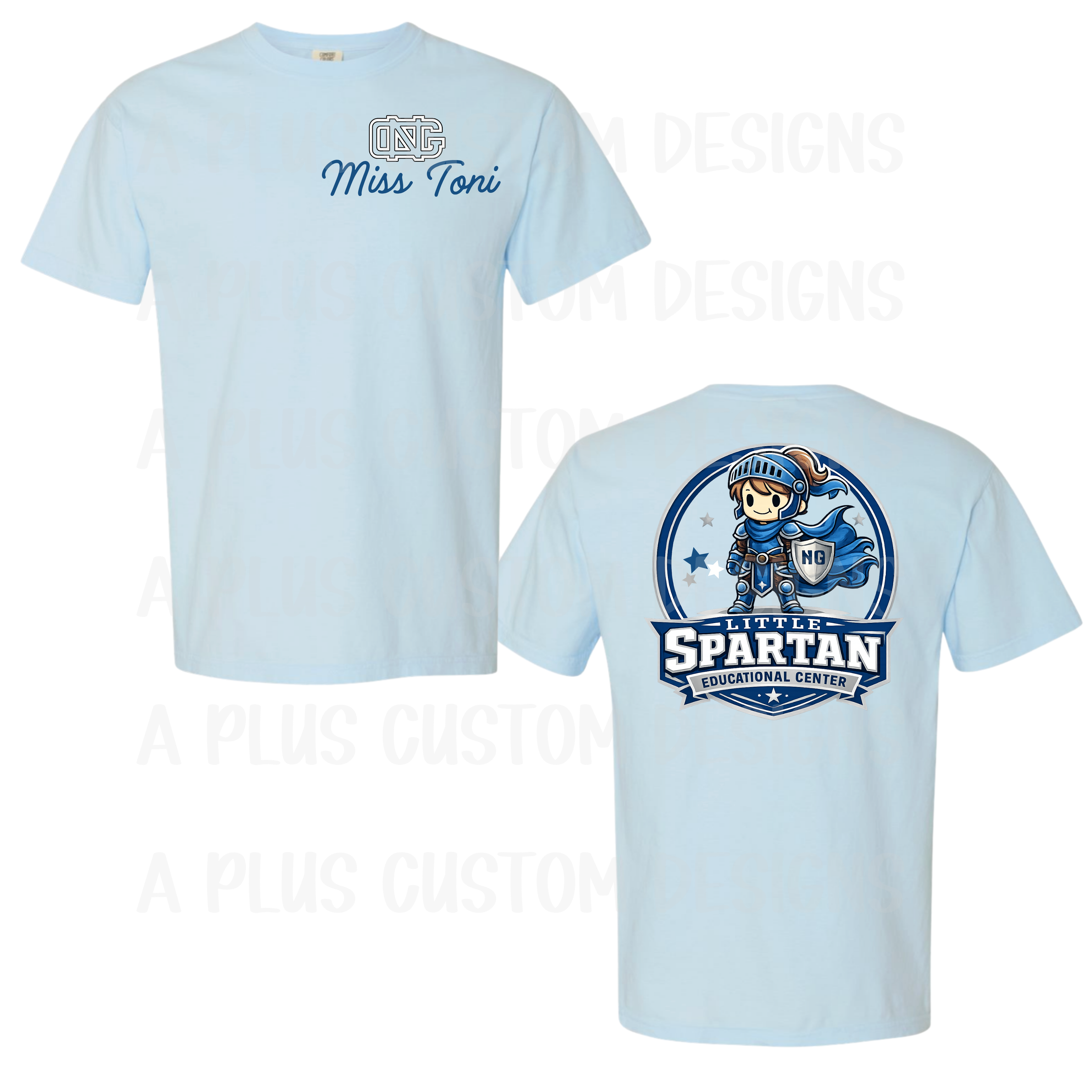 Little Spartan-Comfort Colors
