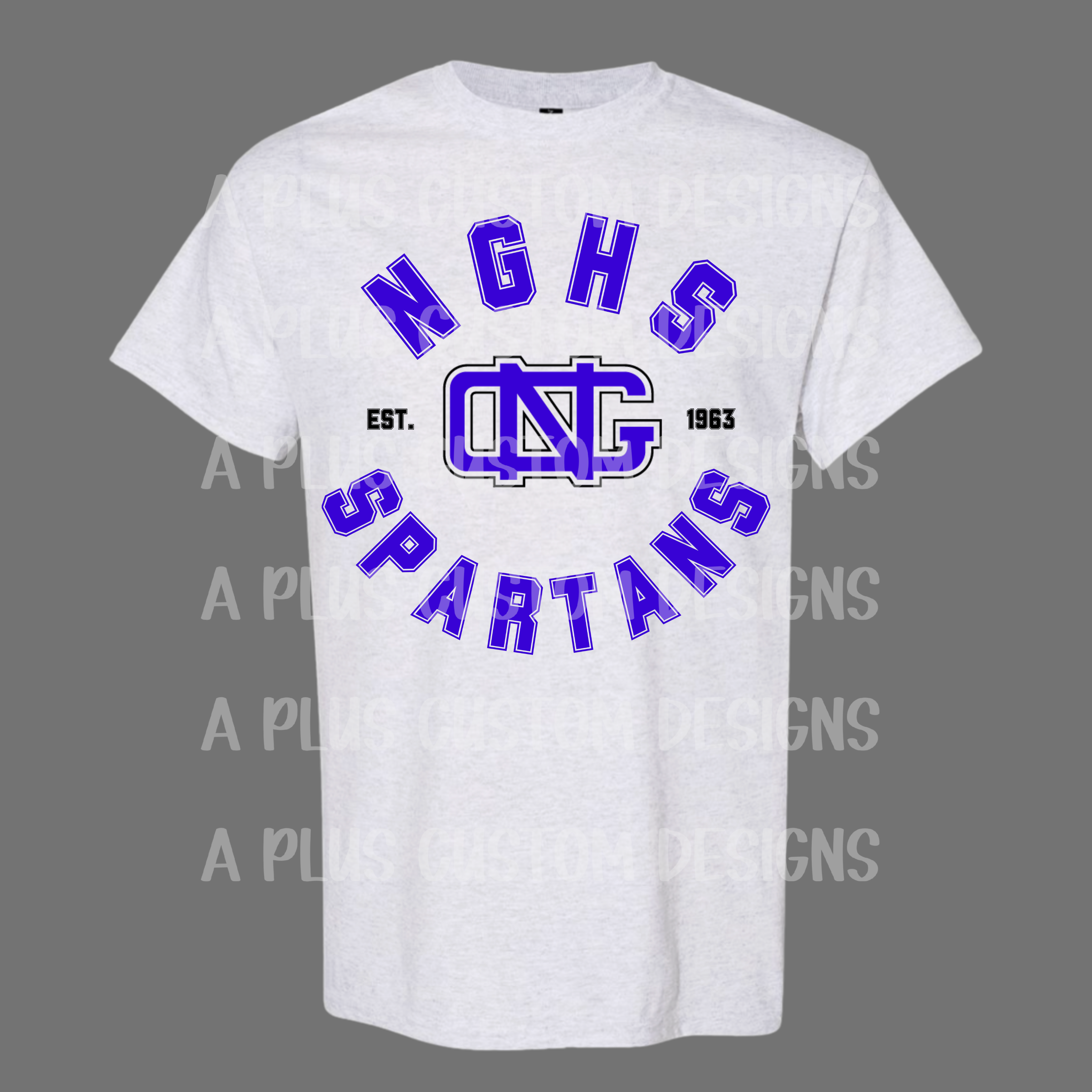 NGHS Spartans - White