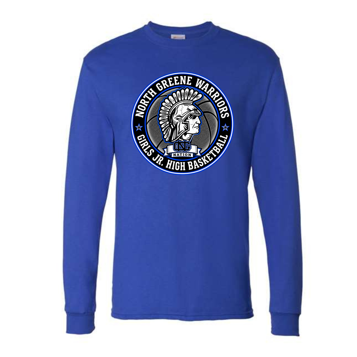 North Greene Jr High Girls Basketball Long Sleeve