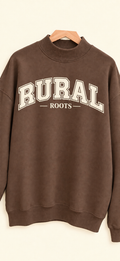 Rural Roots Mock Neck Sweatshirt