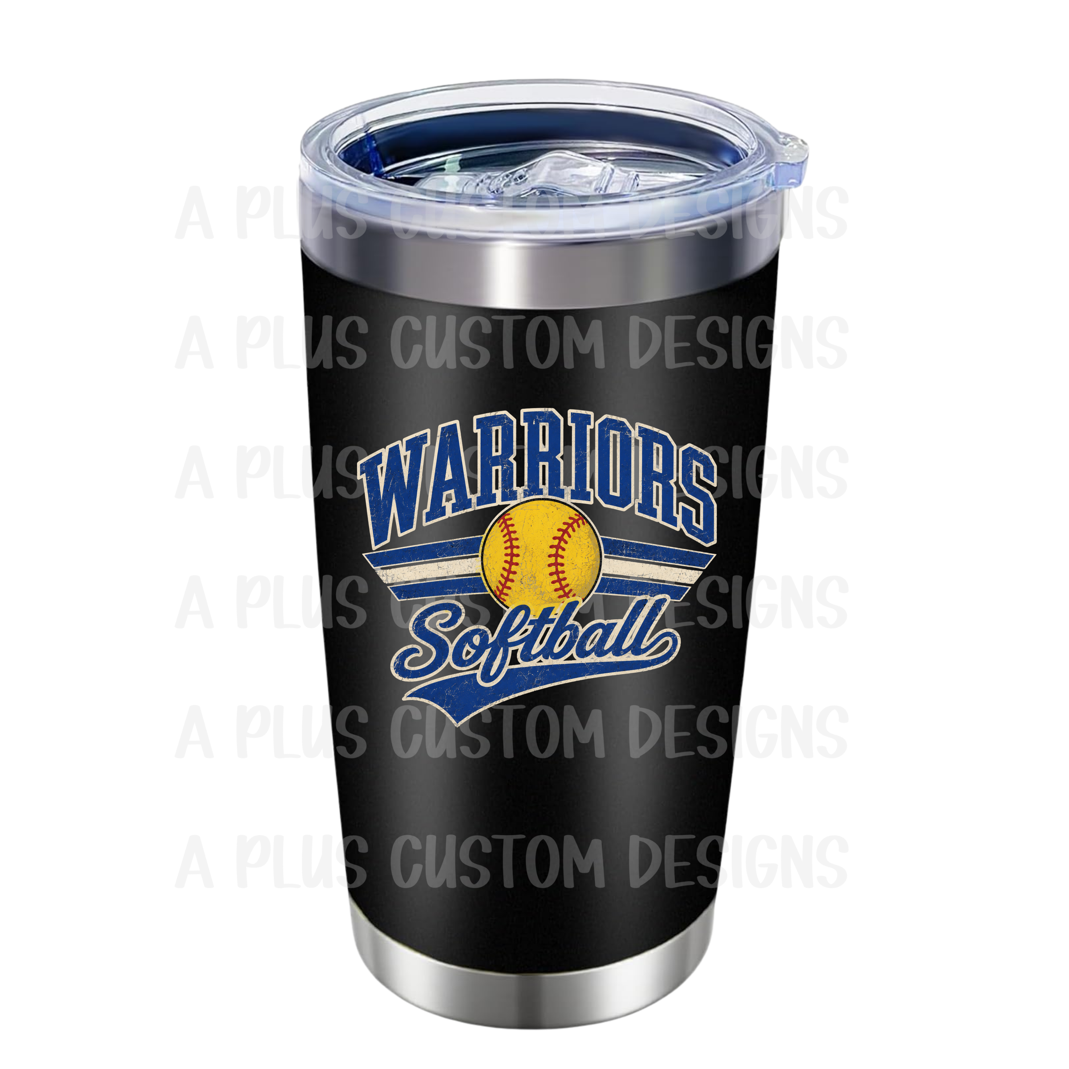 NG Softball Tumbler-Design 3