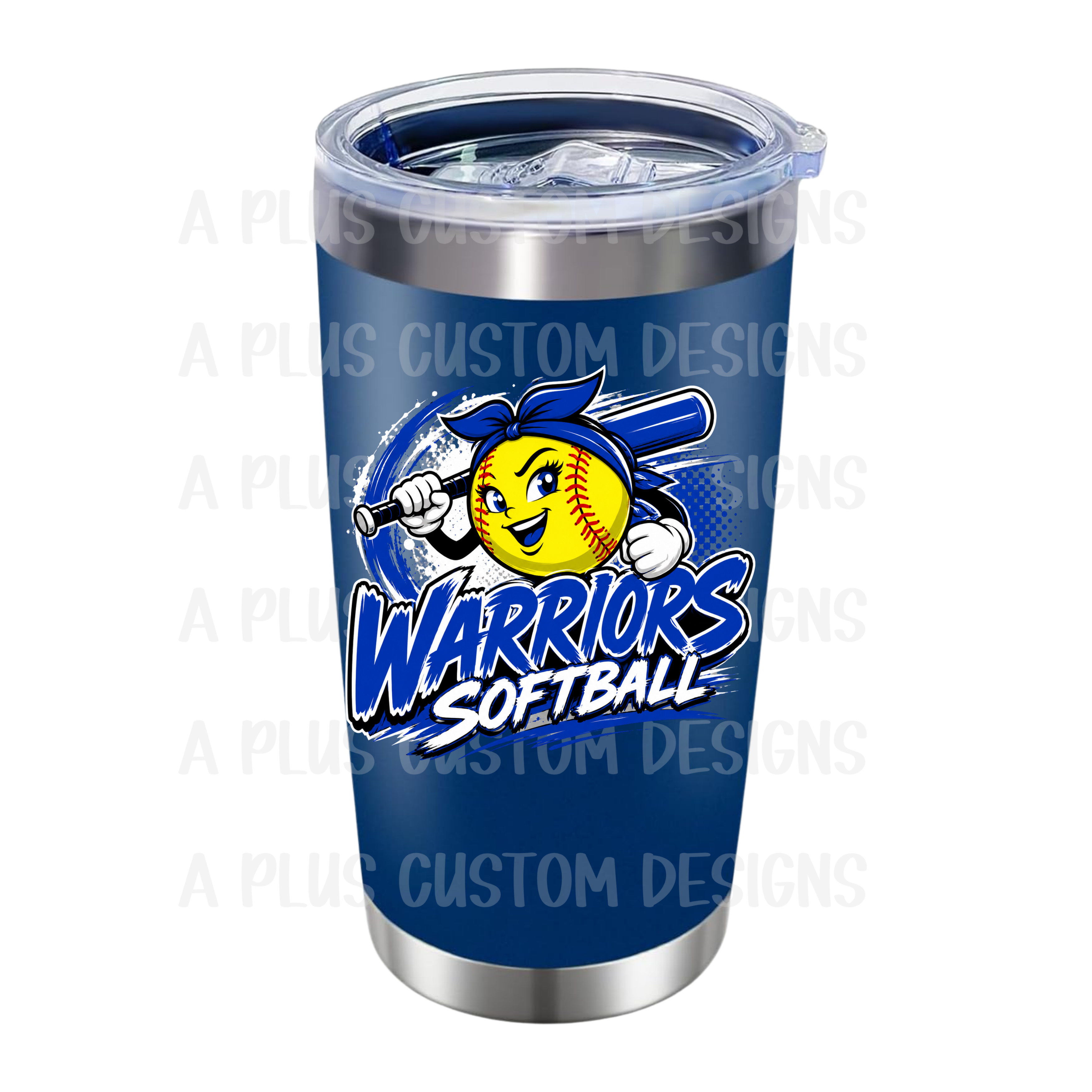 NG Softball Tumbler-Design 1